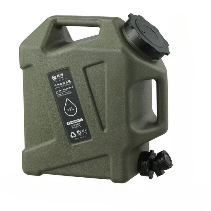 Tragbarer 12L Wasserkanister Outdoor Camping Reise