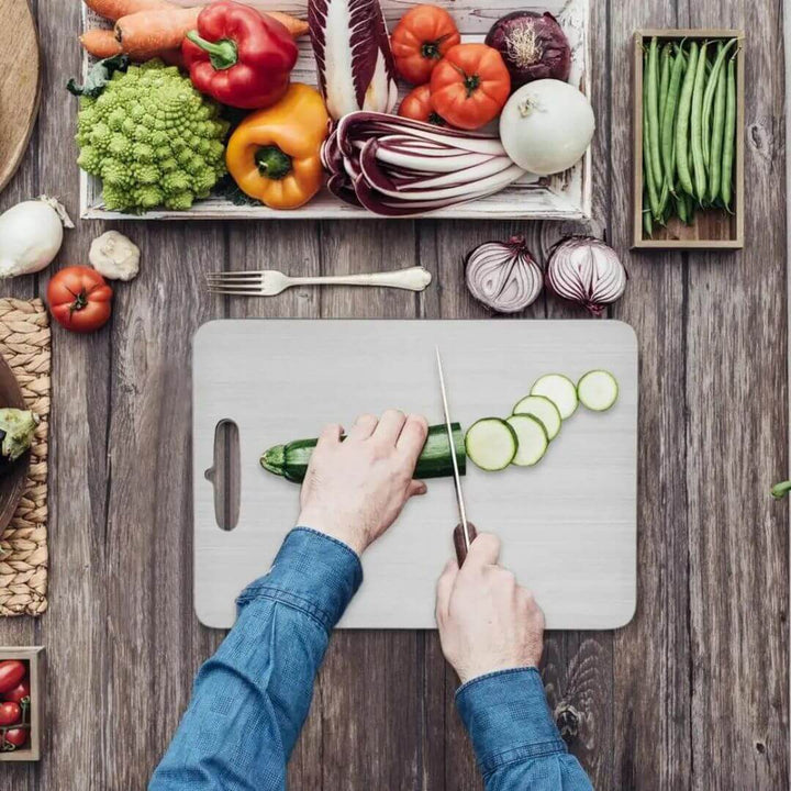 Planche à découper en titane de haute qualité - robuste et hygiénique