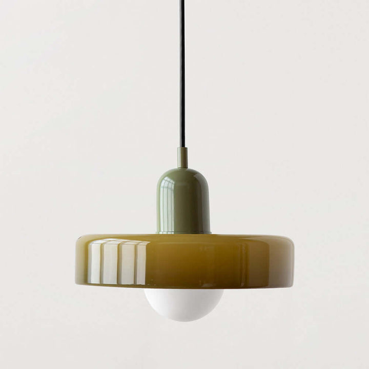 Bunte Glas-Hängelampe - Modernes Design