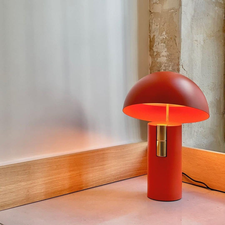 Lampe de table au design moderne avec cylindres rotatifs