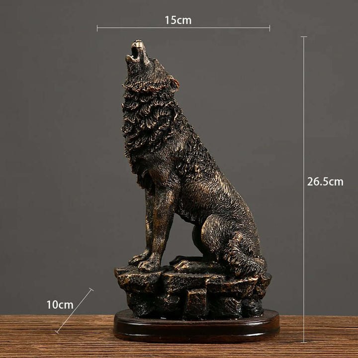 Majestätische Adler-Skulptur aus Bronze