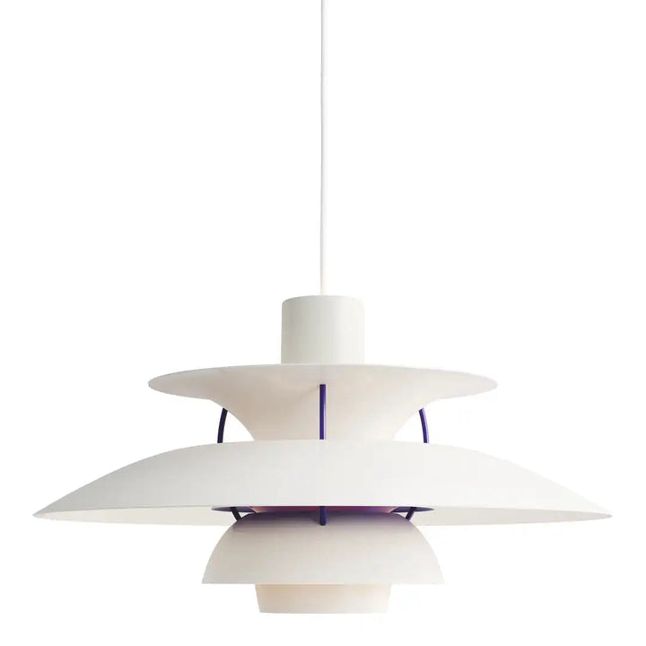 "AeroLux runde Deckenlampe, modernes Design, LED dimmbar, in Blau, inspiriert von futuristischer Eleganz."