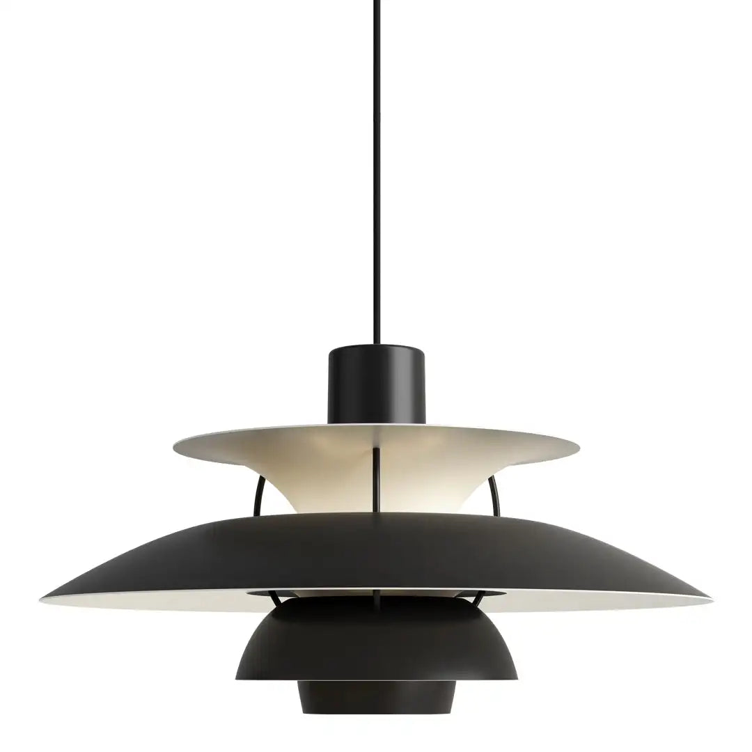 "AeroLux runde Deckenlampe, modernes Design, LED dimmbar, in Blau, inspiriert von futuristischer Eleganz."
