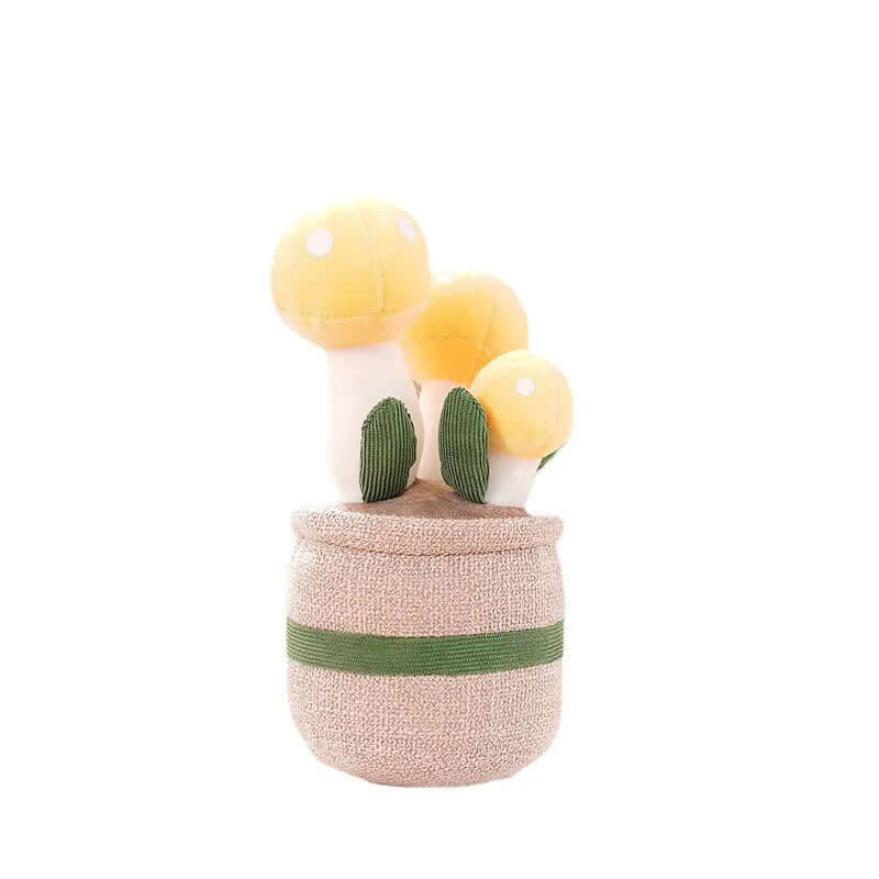 Peluche fleur câline - compagnon d'oreiller doux
