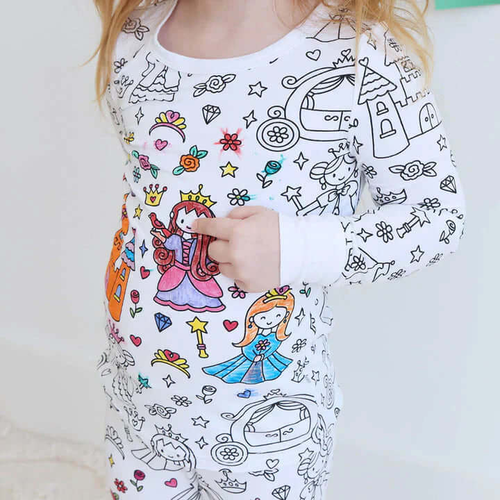 Pyjama créatif pour enfants - Peinture et rêve