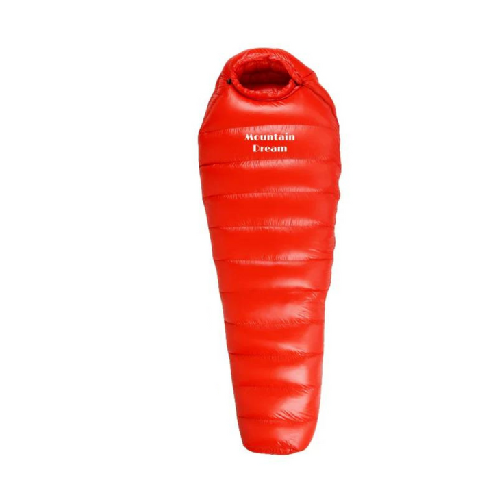 "ArcticNest Winterschlafsack in Schwarz, wasserfest, isoliert mit Entendaunen, ideal für Extremtemperaturen bis -20°C, Campin