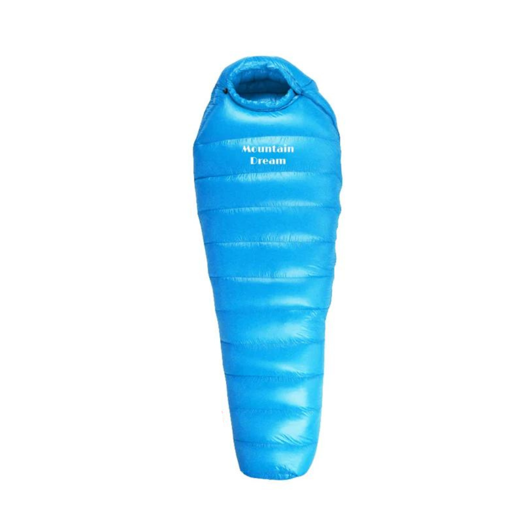 "ArcticNest Winterschlafsack in Schwarz, wasserfest, isoliert mit Entendaunen, ideal für Extremtemperaturen bis -20°C, Campin