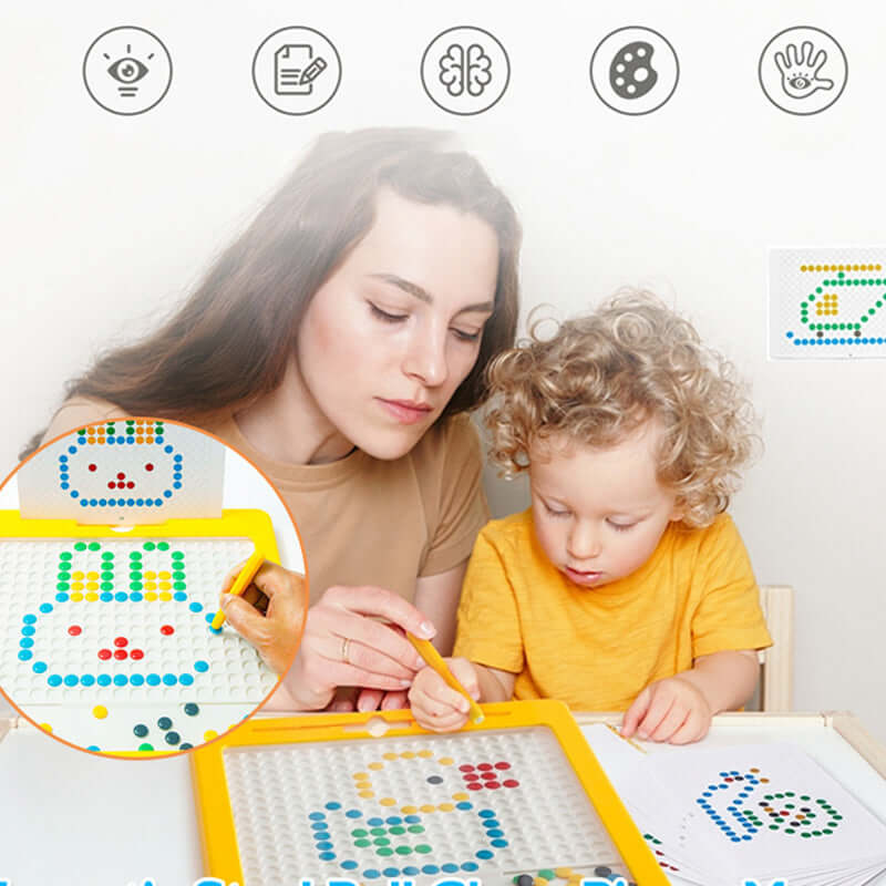 Magnetisches Zeichenbrett für Kinder - Kreativität fördern