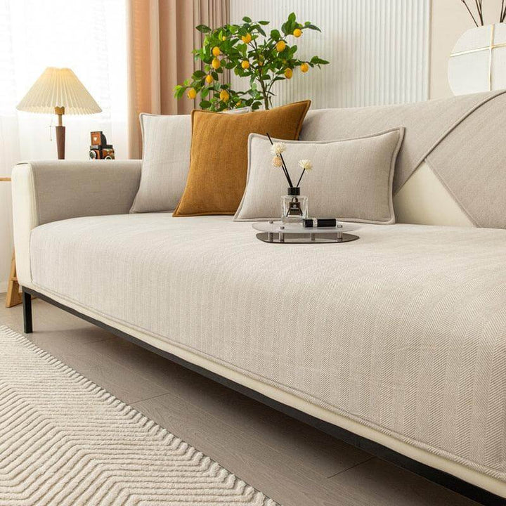 Sofabezug Antirutsch Fleece, Schutzhülle Couch