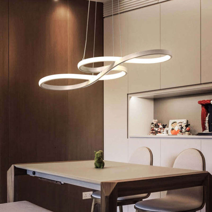 LED-Pendelleuchte Musiknoten Design