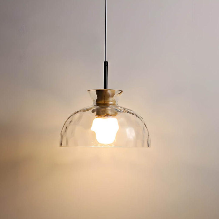 Moderner Glas-Kronleuchter, 1/3 Köpfe