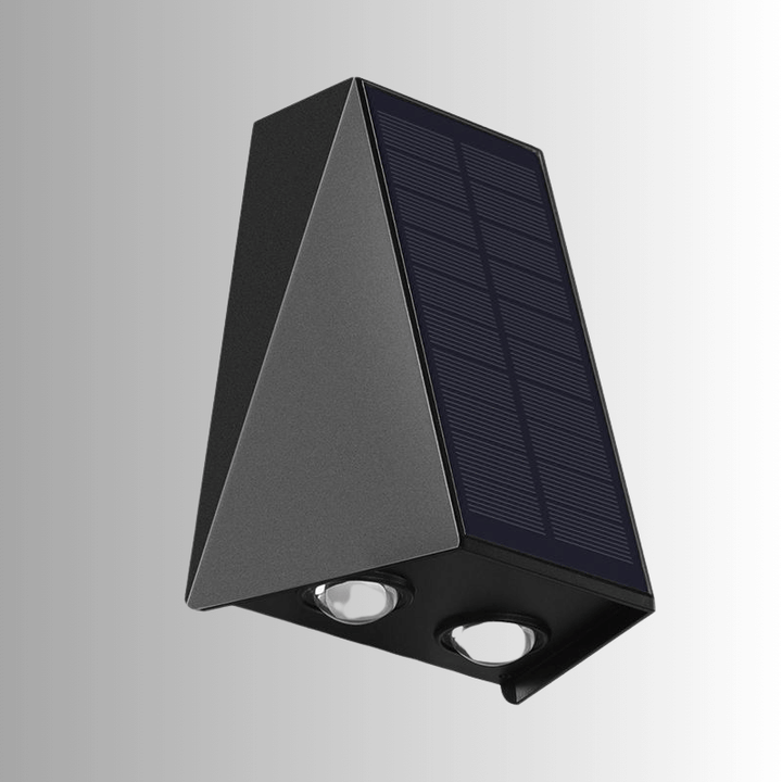 LED Solar Wandleuchte Außen wasserdicht