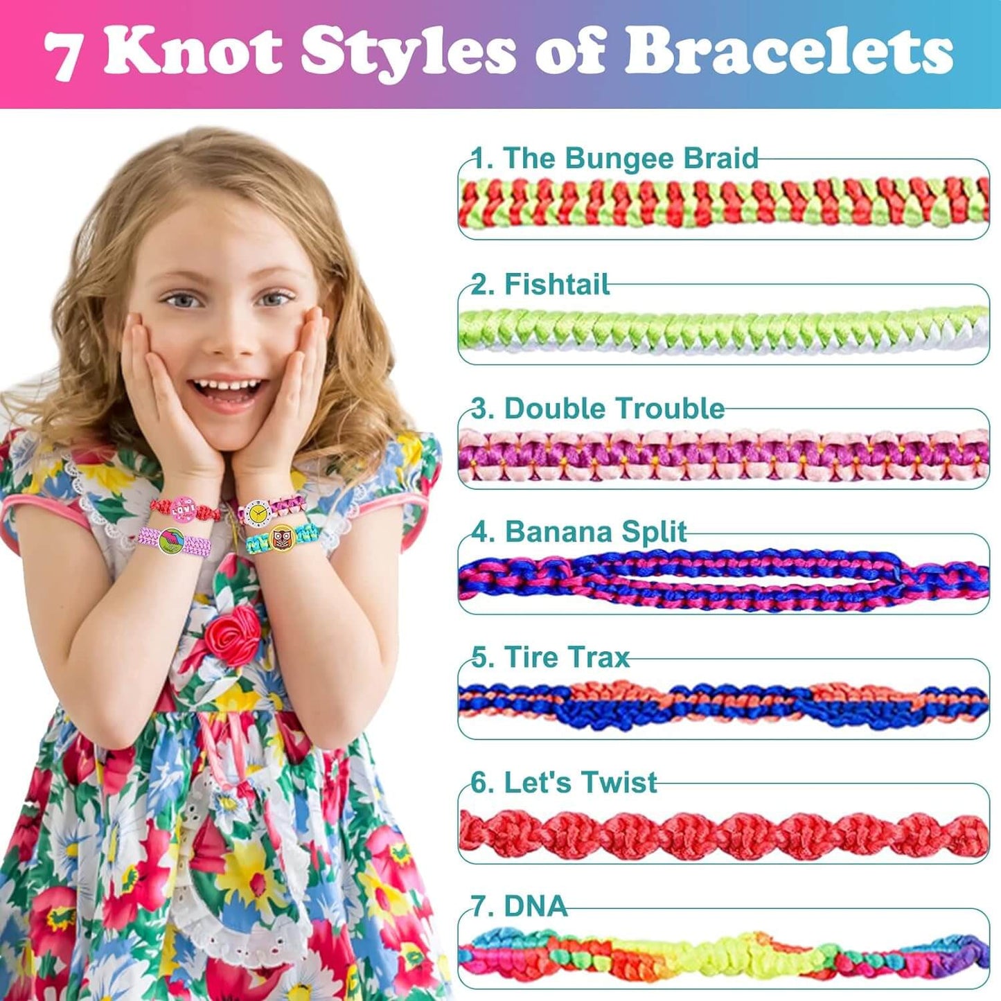 DIY Flecht-Set für Kinder - Kreatives Loom-Spielzeug
