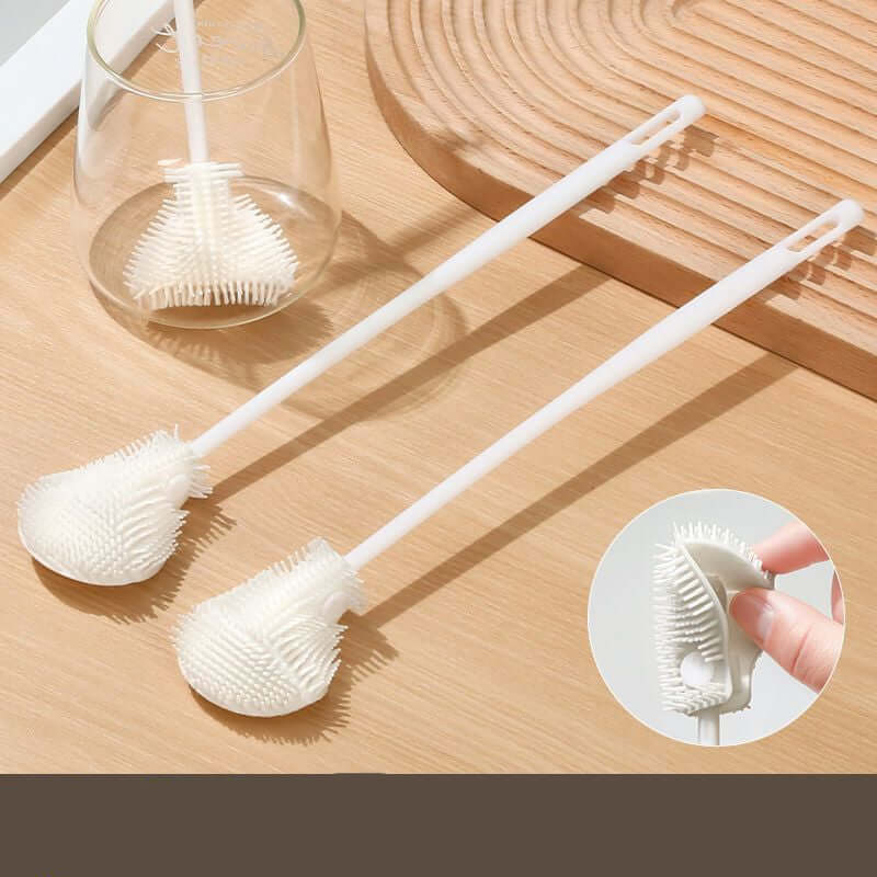 Flaschenbürste mit Winkelkopf - gründliche Reinigung