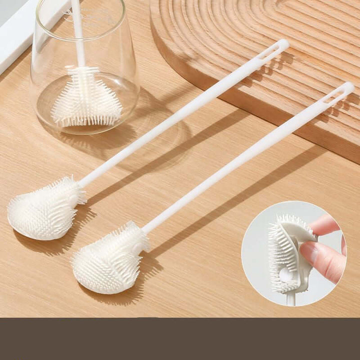 Flaschenbürste mit Winkelkopf - gründliche Reinigung