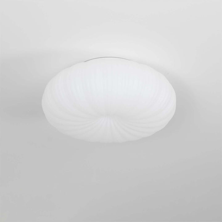 Moderne LED-Deckenleuchte, dimmbar, rund