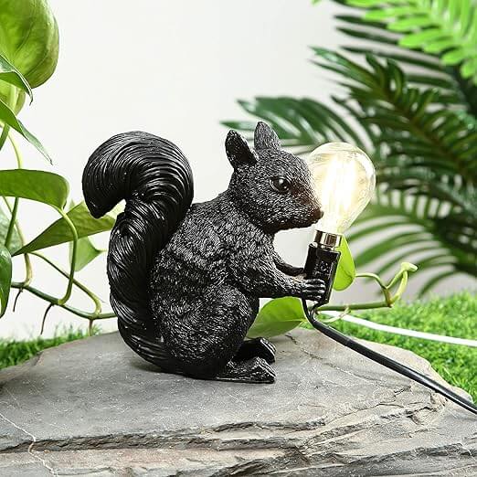 Dekorative Eichhörnchen Tischlampe Kinderzimmer