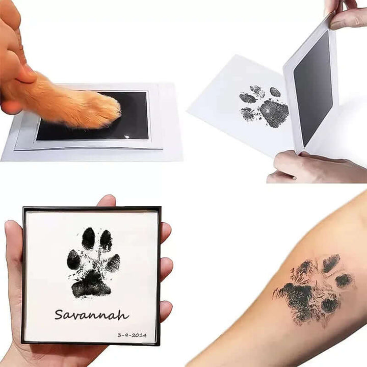 Kit d'empreintes de pattes d'animaux – Kit souvenir