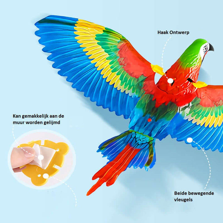 Jouet pour chat oiseau volant - jouet à mouvement automatique