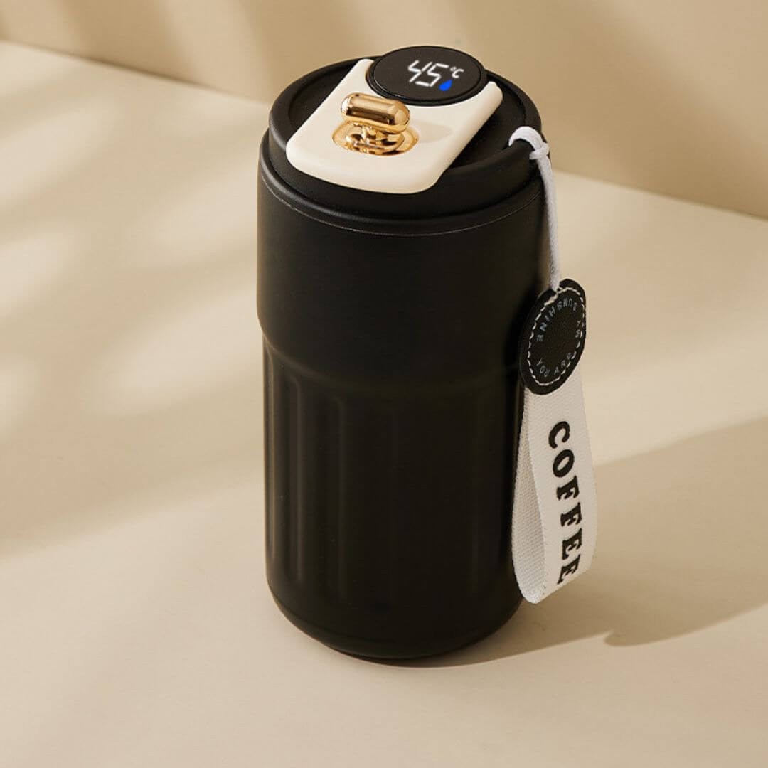 Mug isotherme 450 ml avec affichage LED de la température