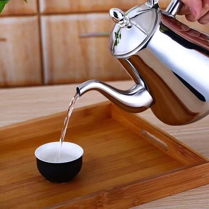 Induktions-Wasserkocher Edelstahl mit Filter