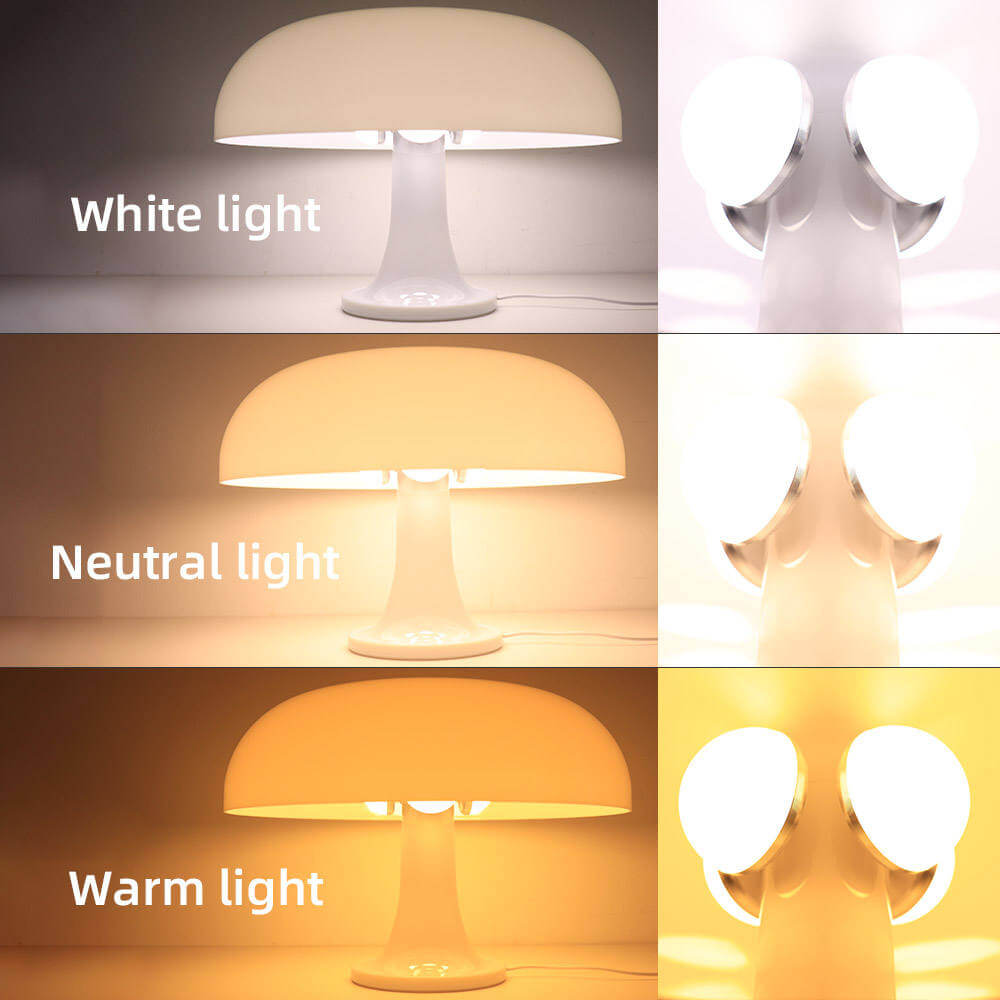 Minimalistische Pilz Tischlampe