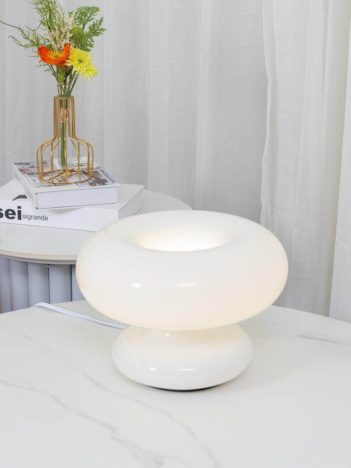 Lampe de table Donut design moderne éclairage intérieur LED