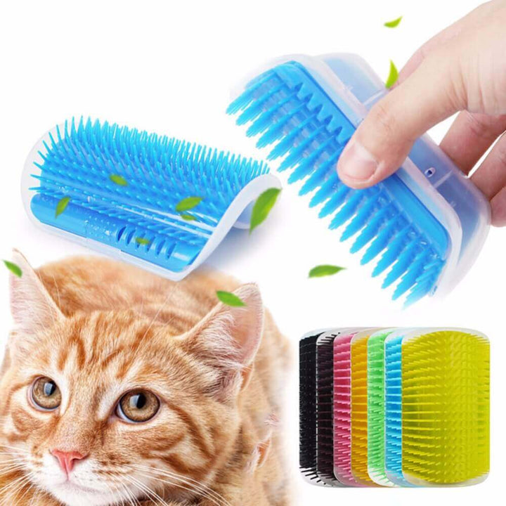 Brosse d'auto-toilettage pour chat pour le coin