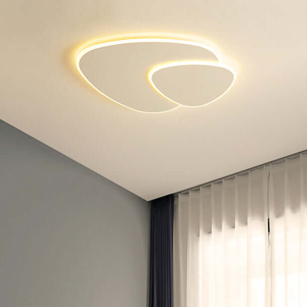 Moderne LED-Deckenleuchte - Elliptisch