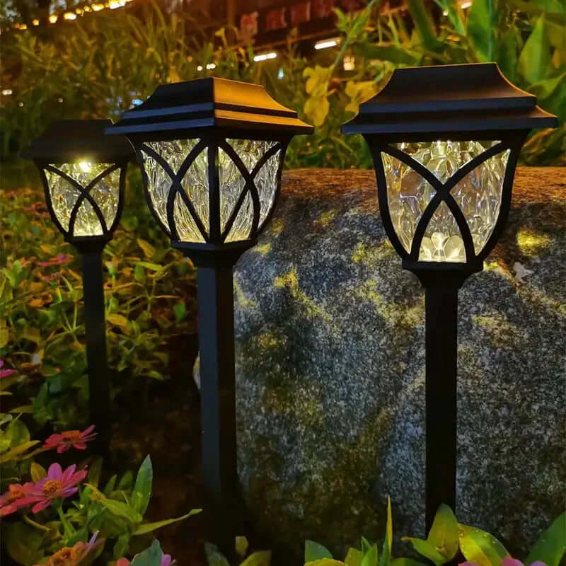 Solar Gartenleuchte LunaGlow - Warmweiß/Kühlweiß