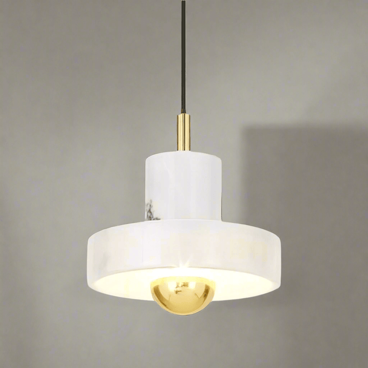 Marmor Hängeleuchte mit integrierter LED