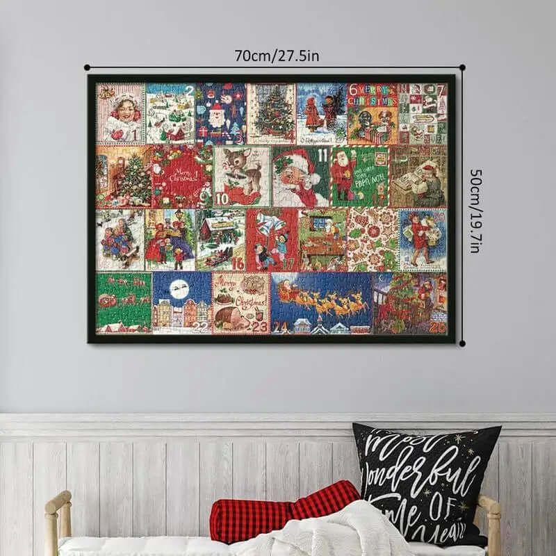 Weihnachts-Puzzle-Adventskalender