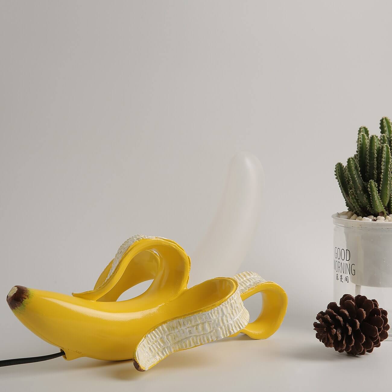 Art Deco Tischlampe Bananen Design