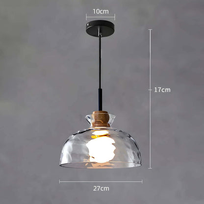Moderner Glas-Kronleuchter, 1/3 Köpfe