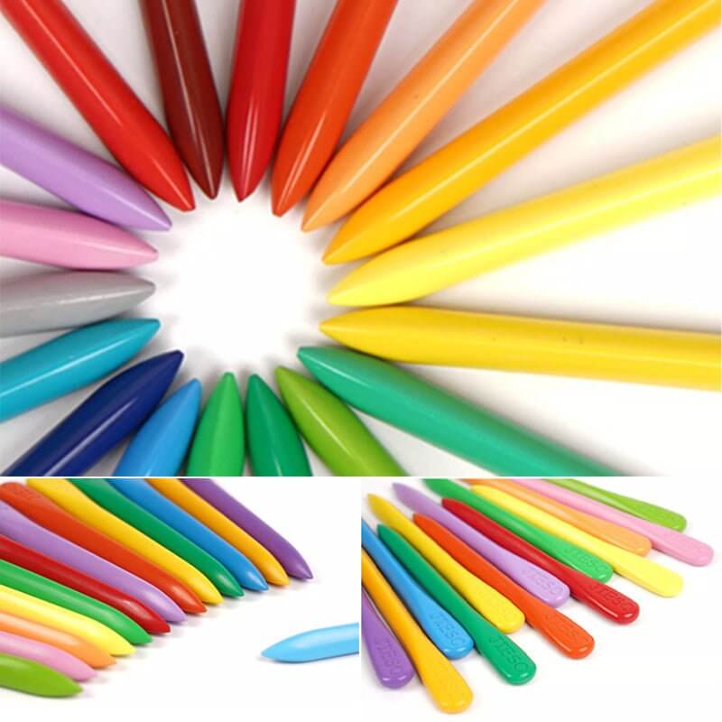 Coffret créatif - Crayons de cire colorés fabriqués à partir de matériaux organiques