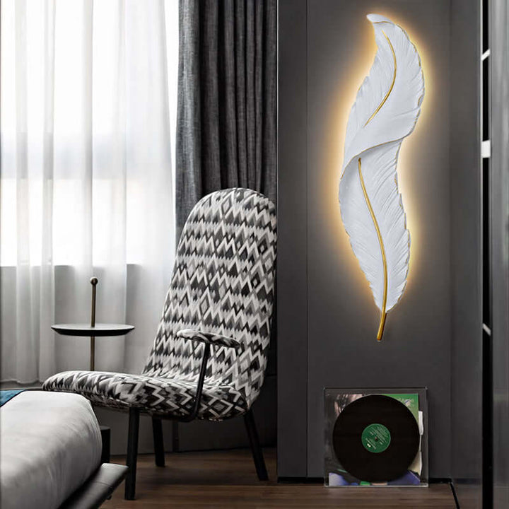 Moderne LED-Wandleuchte - Warmweiß