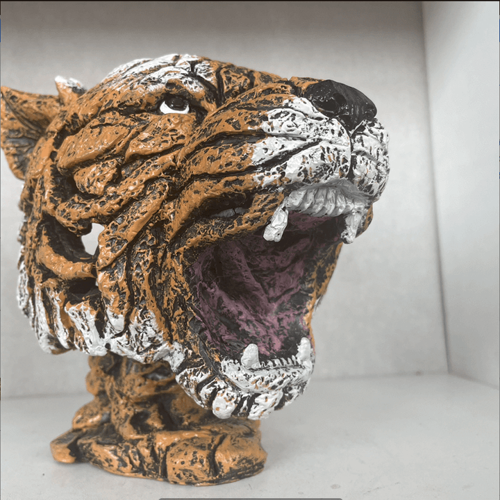 Dekorative Tierfigur Skulptur Kunstharz Wohnkultur