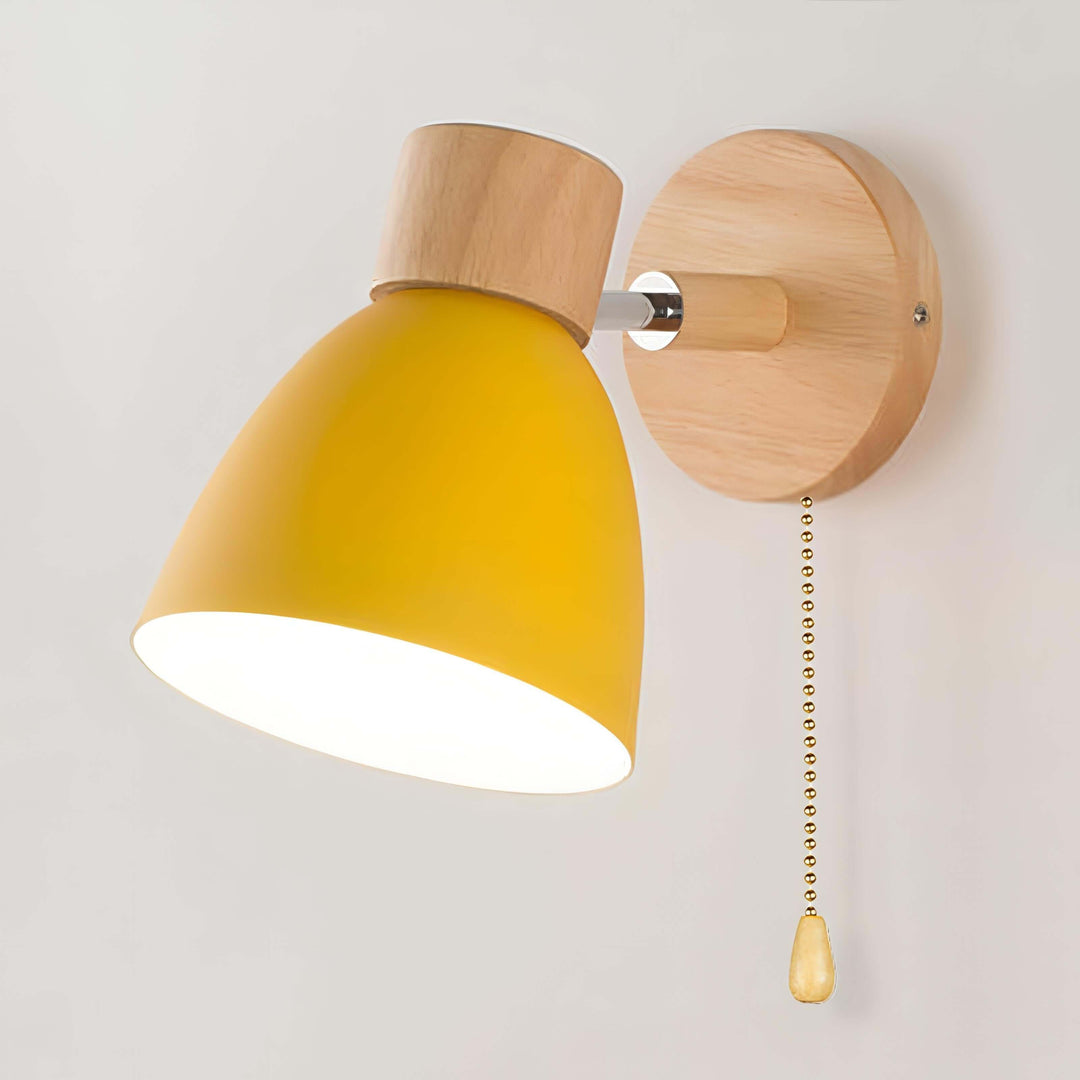 Hängende Wandleuchte Holz Nordisch Modern