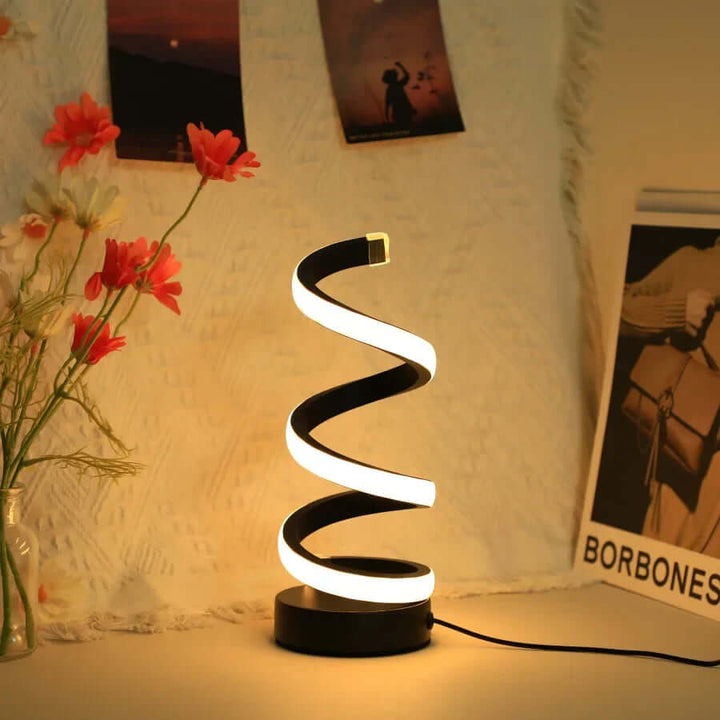 S-förmige LED Schreibtischlampe USB