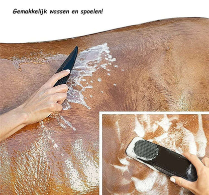 6-in-1 Pferdepflegebürste für Glanz & Komfort