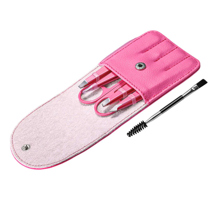 Augenbrauen-Styling-Set - 6-teiliges Präzisions-Kit