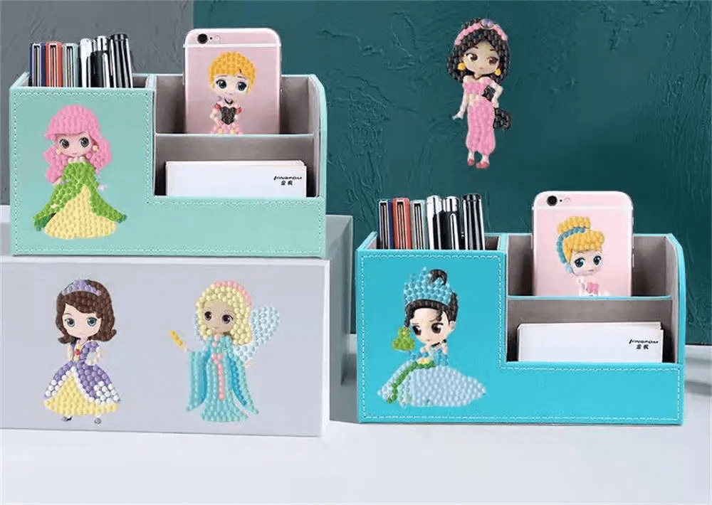 Kit de peinture diamant pour enfants : créations créatives à faire soi-même