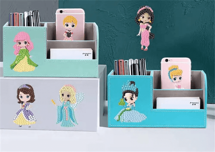 Kit de peinture diamant pour enfants : créations créatives à faire soi-même