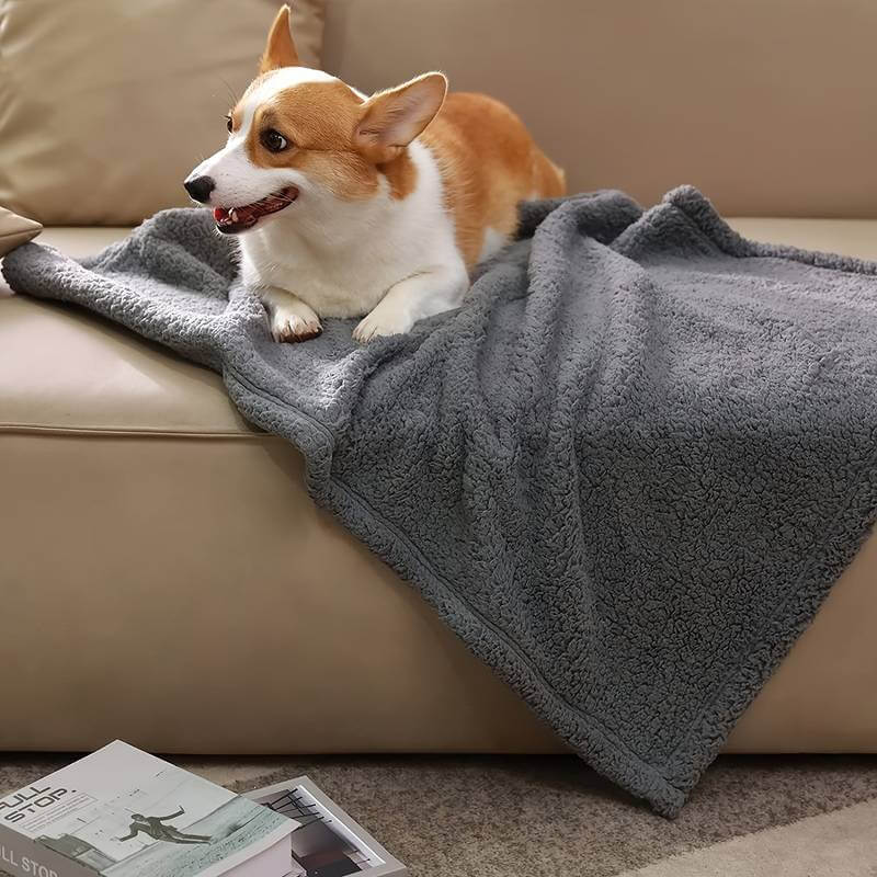 Kuschelige Fleece-Welpendecke - Weich & Warm