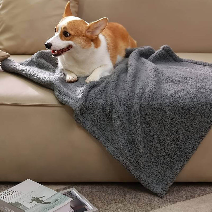 Kuschelige Fleece-Welpendecke - Weich & Warm