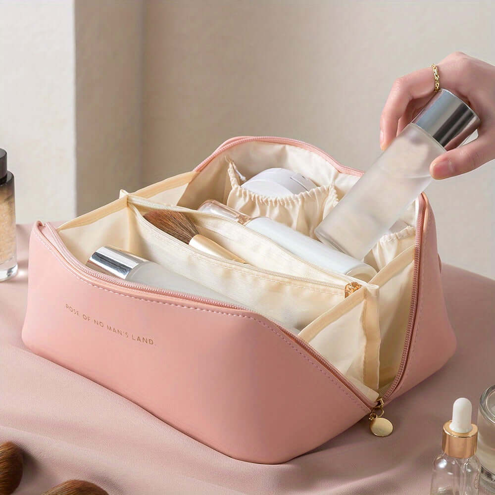 Reise Kosmetiktasche - Organizer mit Reißverschluss