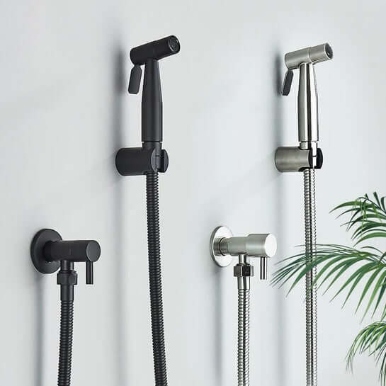 Bidet Handbrause Duschkopf für WC Hygiene Edelstahl