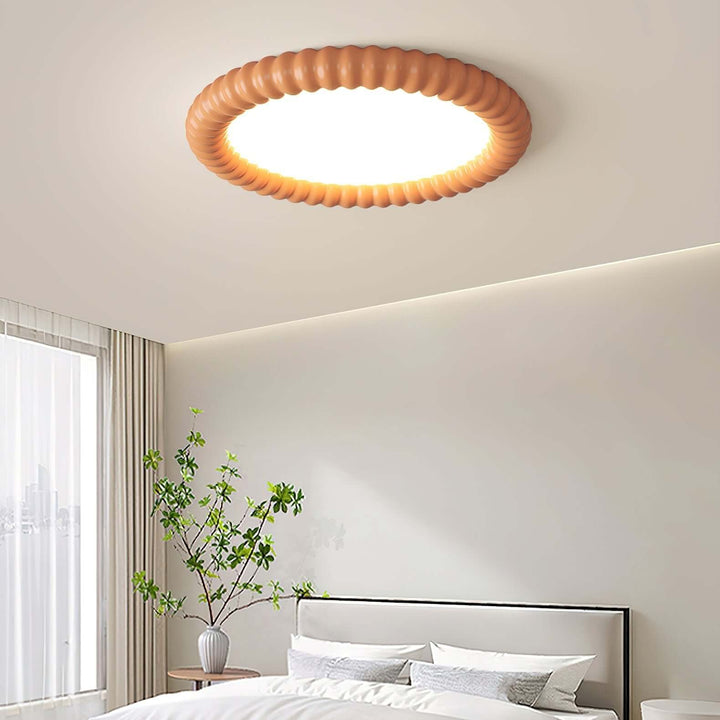 Plafonnier LED moderne - design ondulé