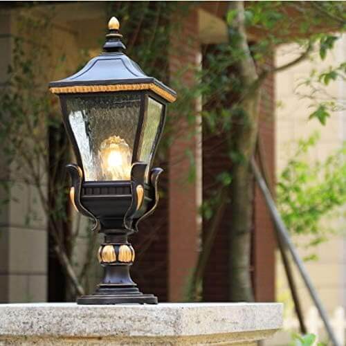 Wasserdichte LED Außenlaterne mit Aluminiumgehäuse
