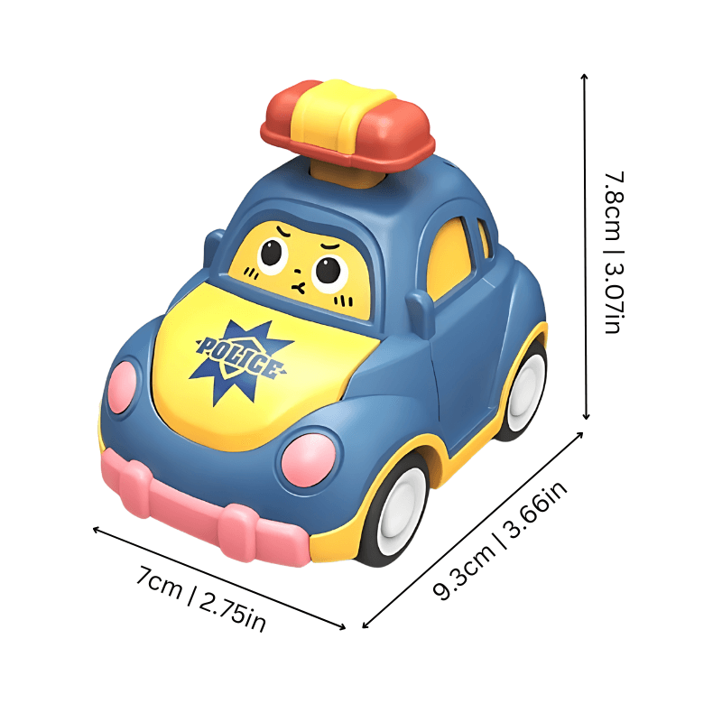 Kinder Spielzeugautos Set - Interaktive Fahrzeuge